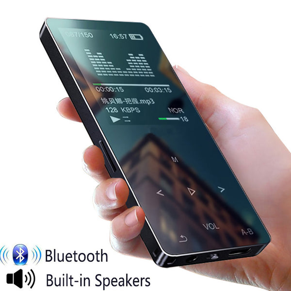 MP4 player with bluetooth sport mp3 mp4 music player ith speaker portable mp 4 media slim touch Screen fm radio video Hifi 16GB