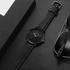 Men's Wrist Watch Leather Military Casual Analog Quartz Business Wristwatch Mens big dial watches for men relogio masculino