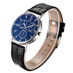 GENEVA Men Women's Casual Quartz Leather Band Strap Analog Wrist Watch Watch Man Reloj Mujer 2019 Montre Relogio Feminino