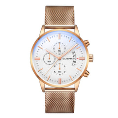 Man Watches Luxury Quartz Stainless Steel Dial Casual Bracelet Watch Mens Reloj Hombre 2019 Men Wristwatch Clock