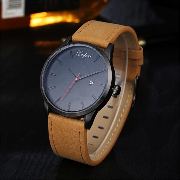 Men's Wristwatch Popular Low-key Minimalist Connotation Leather Quartz Watch Man watches mens 2019 men wristwatch clock