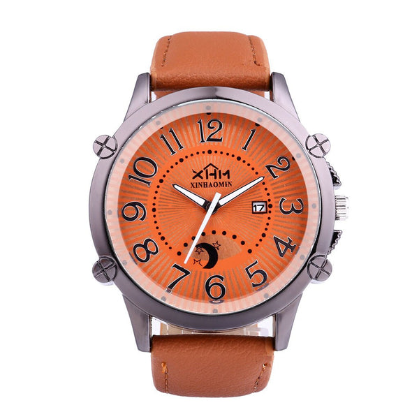 Man's Watch High-End Quality Fashion Retro Design Trend Quartz Wristwatch Mens Montre Homme 2019 heren horloge orologio uomo