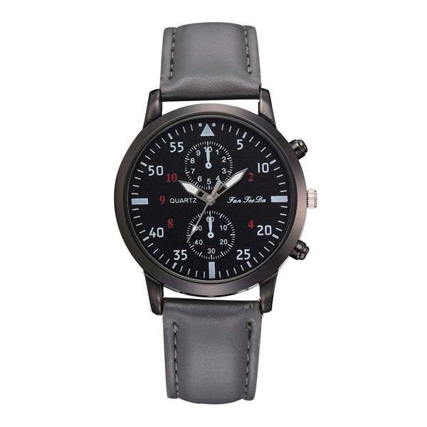 Men's Wrist Watch Fashion Leather Alloy Analog Quartz Business Watch Mens Watches Mens 2019 Men Wristwatch Clock