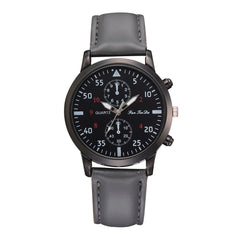 Men's Wrist Watch Fashion Leather Alloy Analog Quartz Business Watch Mens Watches Mens 2019 Men Wristwatch Clock