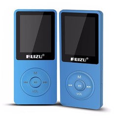 Original MP3 Player ruizu x02 8G/16G With 1.8 Inch Screen mini music player Can Play 100 hours With FM,E-Book,Clock,Data MP3