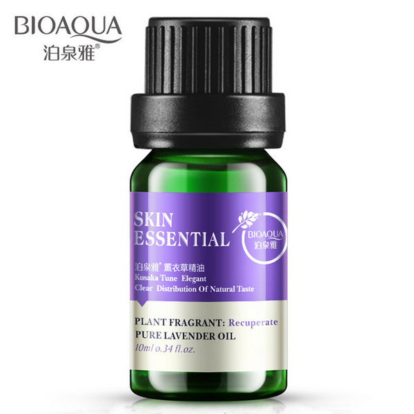 BIOAQUA Lavender Essential Oil Hair Face Body Anti Aging Natural Moisturizing Oil-control Skin Care Hyaluronic Acid Liquid 10ml