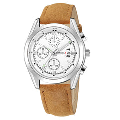 Man Women Watch Luxury Quartz Sport Military Stainless Steel Dial Leather Watch Mens new arrival in men wrist watches relogio