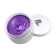 7 Colors Temporary Hair Dye Cream Sliver Grandma Grey Wax Mud One-time Molding Modeling Disposable Hair Coloring TSLM2
