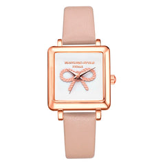 Women's Watches Square Disc  Simple Style Ladies Quartz Wristwatch  LeatherStrap Minimalism Dress Gift Clock Reloj De Mujer@50