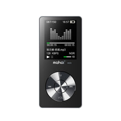 Original Metal MP3 Player Portable Digital Audio Player With 1.8 Inch Screen  FM E-Book Clock Data music Player speaker TF Card