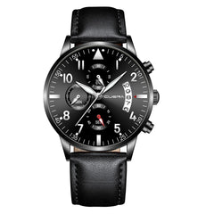 Men Watches Luxury Military Sports Analog Sport Leather Quartz Watch Man Montre Homme 2019 erkek kol saati horloges mannen
