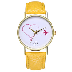 Women Watches Exquistite Simple Luxury Fashion Cute Airplane Pattern Female Watch Reloj De Mujer Kol Saati@50
