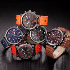 Men Wrist Watch Stainless Steel Sport Analog Quartz Date Waterproof watch man vintage men wristwatch clock mens watches