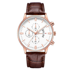 Geneva Women Mens Wristwatch Stainless Steel Leather Analog Alloy Quartz watches man wrist watches day date men watch