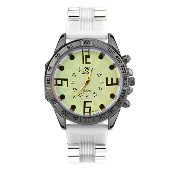 Simple Reloj Mujer Women's Watches Wrist Watch Silicon Dive Strap Nice Quartz Horloge Dames Clock Temperamental Kadin Saat@50