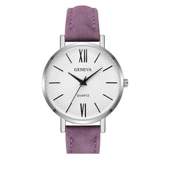 Women's Watches Fashion Geneva Brand Roman Numeral  Reloj De Mujer Worth Buying Horloge Dames Minimalism Clock Orologio Donna@50