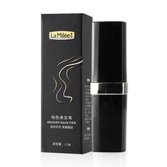 New Portable Lipstick Design Hair Dye One-Time White Hair Women Hairline Black/Brown Color Dyeing Pen Stick Chalk Tools TSLM1