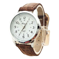 Mens Wristwatch Elegant Analog Luxury Sports Leather Strap Quartz Watch Man Montre Homme 2019 relojes para hombre orologio uomo