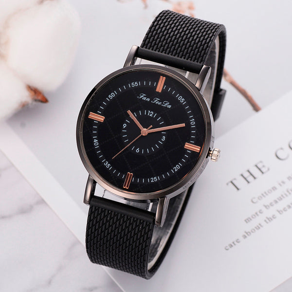 FanFeeDa Men's Wrist Watch Fashion Leather Belt Analog Sport Quartz Watch Man Reloj Hombre 2019 Men Wristwatch Clock