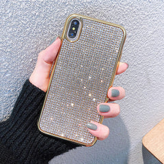 Bling Rhinestone Case For iphone 11 XS Max XR X Case For iphone 6s 6 8 7 plus X 11 Pro Max Cover Fashion Glitter Soft Cases