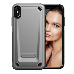 Luxury Strong Hybrid Tough Shockproof Armor Phone Case For iPhone XR XS MAX X 8 7 6 6S Plus Case TPU bumper+Hard PC Cover For XR