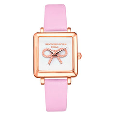 Women's Watches Square Disc  Simple Style Ladies Quartz Wristwatch  LeatherStrap Minimalism Dress Gift Clock Reloj De Mujer@50