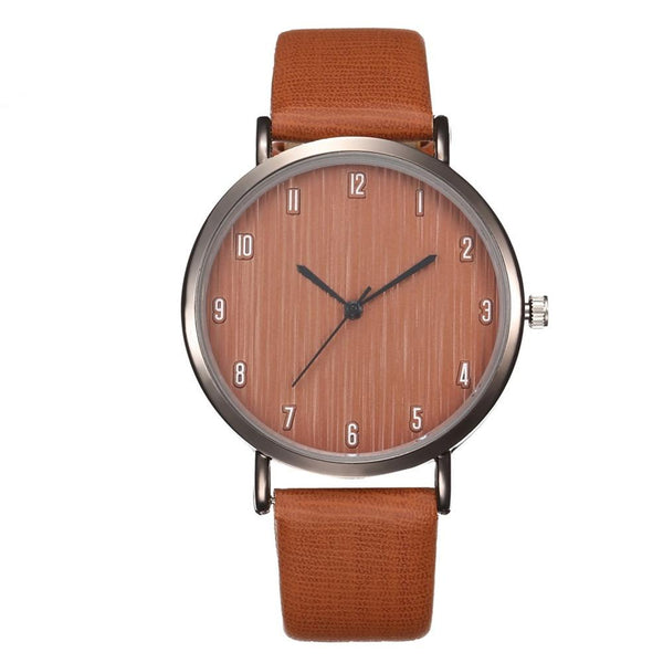 Rustic Roman Numerals Women's Watch Quartz Leather Strap Clock For Work Out Very Characteristic Simple Wristwatch Kol Saati@50