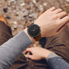 Men's Watch Casual Unobtrusive Simple Single Business Net With Strap Watches Man Clock Montre Homme 2019 erkek kol saati
