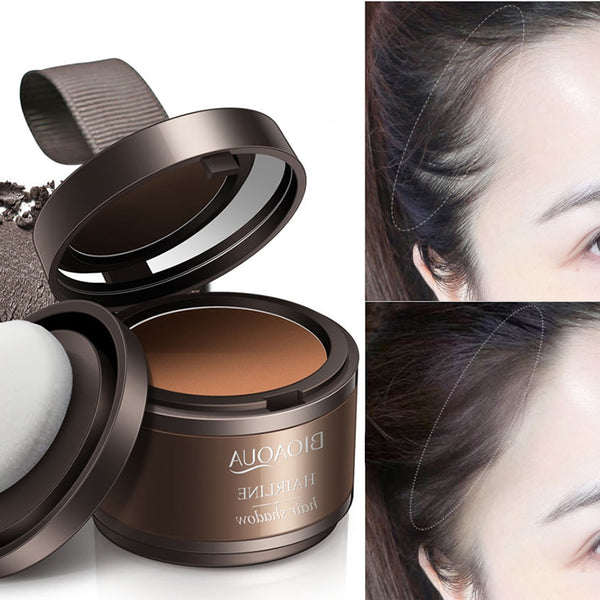 1Pc Portable Hairline modified shadow powder cover natural instant hairline shadow hair concealer powder Styling Makeup TSLM2