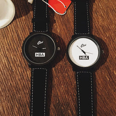 DISU Men Women Watches Leather Band Quartz Dress Sport Clocks watch man new arrival in men wrist watches relogios masculino
