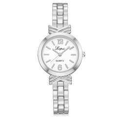 Classic Style Women Watches Rose Gold Digital Dial Ladies Quartz Wristwatch High Quality Alloy Strap Clock Dress Montre Femme@50