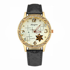 Disc Cute Style Symbol Star Pattern Roman Numerals Ladies Watch Nice Orologio Donna Women's Watches Reloj De Mujer Clock @50