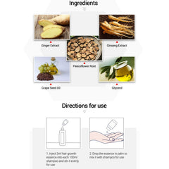 Fast Powerful Hair Growth Essence Hair Loss Products Essential Oil Treatment