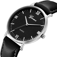 Geneva Women Wrist Watch Classic Luxury Stainless Steel Analog Quartz Analog Ladies Watches Fashion Watch 2019 Womens watches