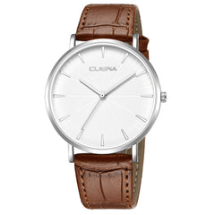 Men's Watch Leather Military Casual Analog Quartz Business watch man new arrival in men wrist watches relogios masculino