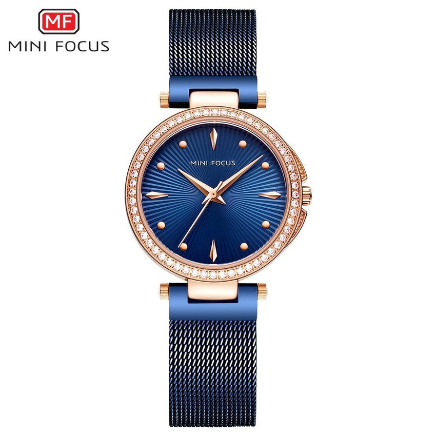 MINIFOCUS Women Watches Gold Waterproof Lady Watch For Woman Watches 2019 Brand Luxury Fashion Casual Ladies Quartz Wristwatch