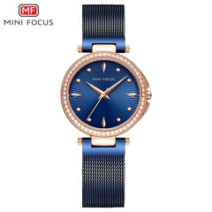 MINIFOCUS Women Watches Gold Waterproof Lady Watch For Woman Watches 2019 Brand Luxury Fashion Casual Ladies Quartz Wristwatch