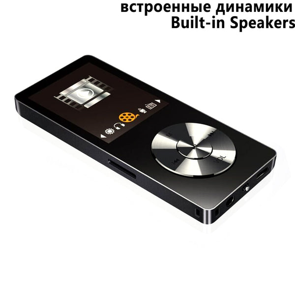 2018 Original HiFi MP3 Player with Speaker Metal APE/FLAC/WAV High Sound Quality 8GB Entry-level Lossless Music Player with FM