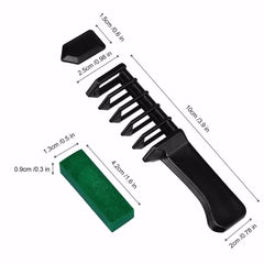 drop ship 6/1pc Mini Hair Dye Comb Disposable Personal Salon Use Crayons Grey Purple Red Hair Color Chalk Hair Dyeing Tool TSLM2