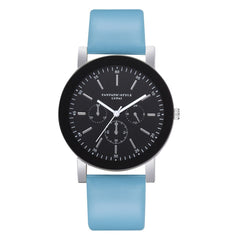 Featured Women Watches Black Scale Disc Business Ladies Quartz Wristwatch Leather Strap Simple Clock Fashion Relojes Mujer@50