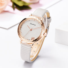 Hot Creative Women Watches Honeycomb  Dial  Fashion Quartz Wristwatch Featured Ladies Temperament Clock Gift  Zegarek Damski@50