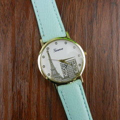 Featured Eiffel Tower Women's Watches Fashion Watch Women Classique Simple Minimal Clock Kol Saati Montre Femme Reloj  Mujer@50