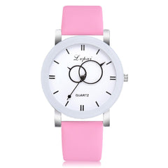 Top Brand Women Watches Casual Dial Ladies Business Quartz Wristwatch Temperament  Leather Strap Clock Dress Reloj Mujer @50