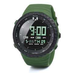 New Luxury Sports Watch Men Analog Digital  Silicone  Sport Horloges Wrist Watches Men Relogio Masculino High Quality Clock@50