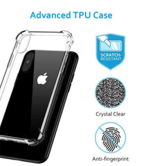 Airbag For iPhone 11 Pro XS MAX XR Crystal Clear Cover Transparent Soft TPU Cases for iphone 11Pro Max 7 8 Plus X 6 6S 5 5S SE