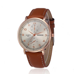DISU Men Watches Stylish And Simple Temperament Belt unique watch for men relogios masculino