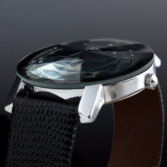 Men Watch Luxury Stainless Steel Quartz Military Sport Leather Band Dial Wristwatch Mens Reloj Hombre 2019 zegarek meski