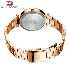 MINIFOCUS Fashion Women Watches Top Brand Luxury Designer Waterproof Lady Watch For Woman Quartz Watch Women Female Wristwatch