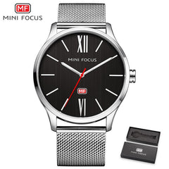 MINI FOCUS Famous Wristwatch Mens Watches Top Brand Luxury Male Clock Men's Watches Quartz Watches Men Clock Relogio Masculino