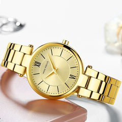 MINIFOCUS Fashion Women Watches Top Brand Luxury Designer Waterproof Lady Watch For Woman Quartz Watch Women Female Wristwatch